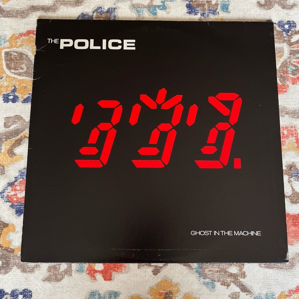 Vintage 1981 The Police Ghost in the Machine Vinyl Record